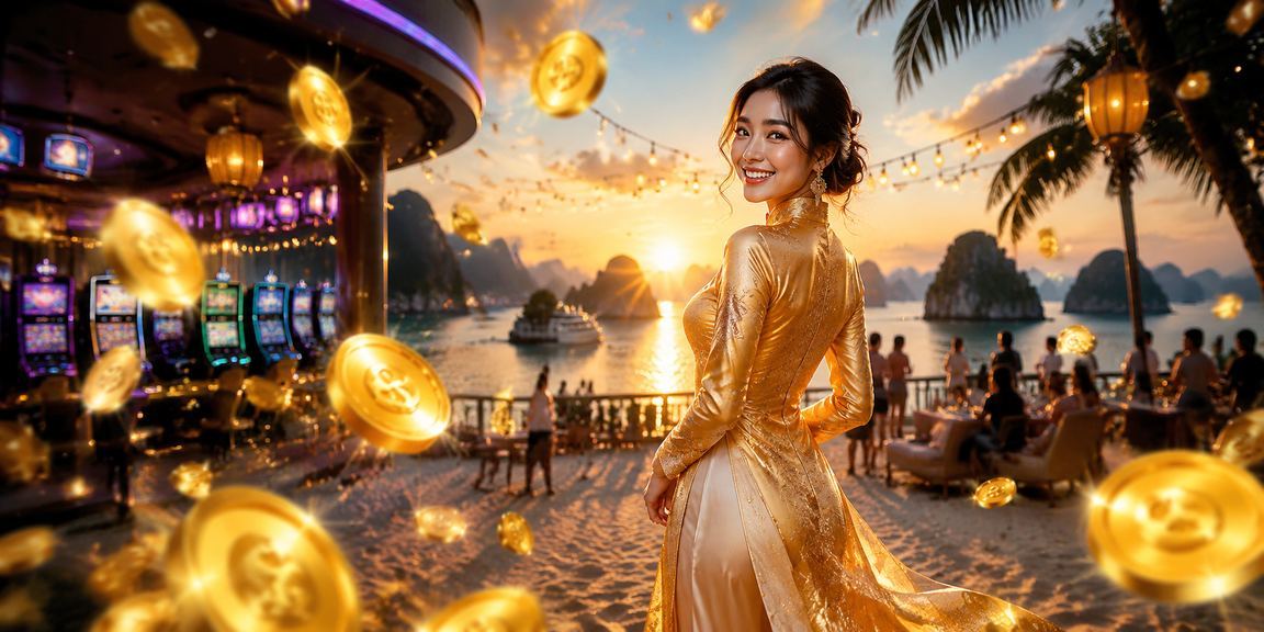 Phong cảnh cá cược casino và giải trí tại Hạ Long Bay